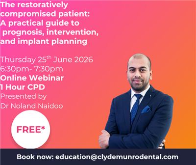 The Restoratively Compromised Patient: Prognosis, Intervention & Implant Planning
